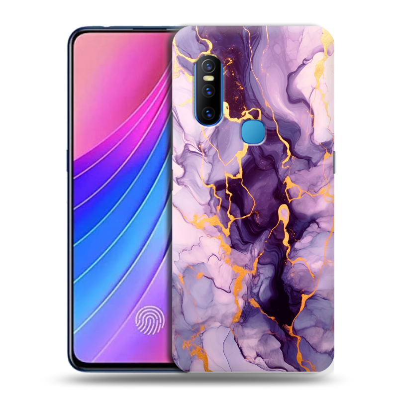 Пластиковый чехол на Vivo V15 с принтом Мрамор Пластиковый чехол на Vivo V15 с принтом Мрамор