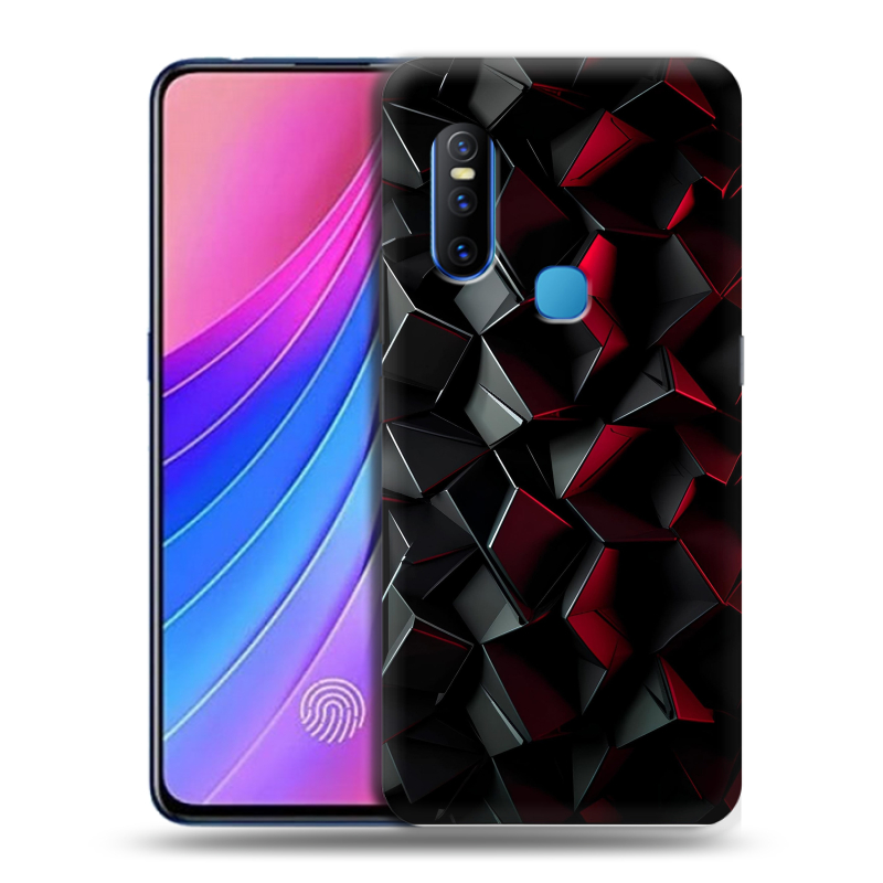 Силиконовый чехол на Vivo V15 с принтом Абстракция Силиконовый чехол на Vivo V15 с принтом Абстракция