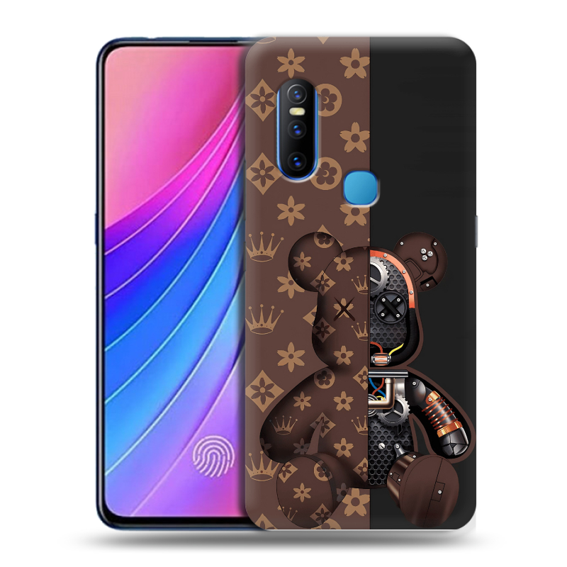 Силиконовый чехол на Vivo V15 с принтом Луи робот Силиконовый чехол на Vivo V15 с принтом Луи робот