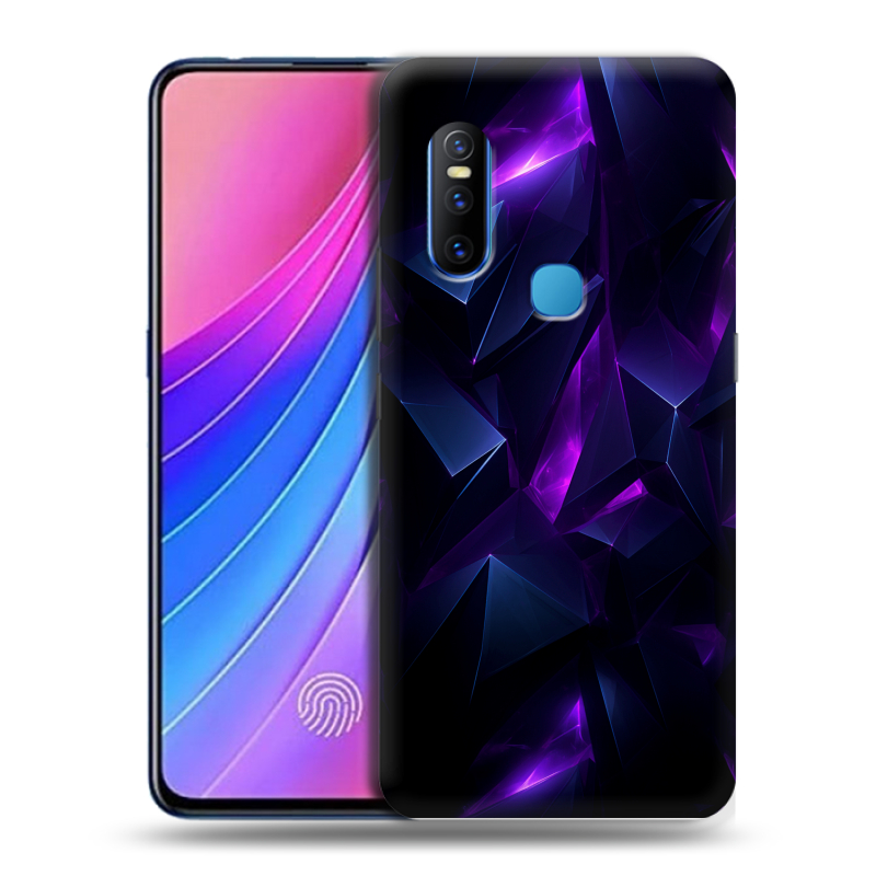 Силиконовый чехол на Vivo V15 с принтом Абстракиция Силиконовый чехол на Vivo V15 с принтом Абстракиция