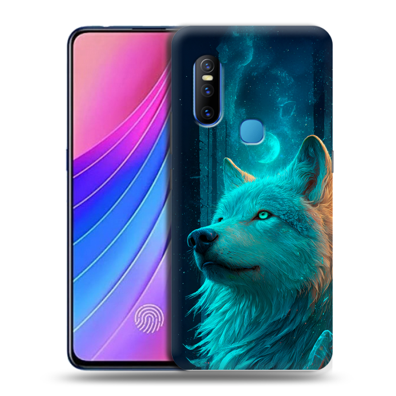 Пластиковый чехол на Vivo V15 с принтом бабочки саккура Пластиковый чехол на Vivo V15 с принтом бабочки саккура
