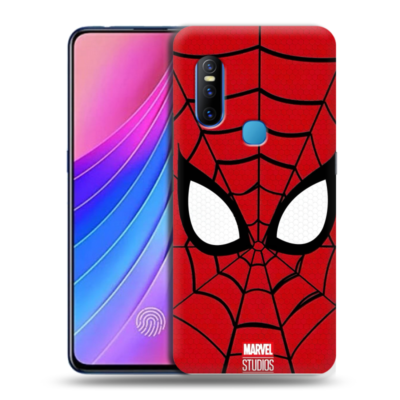 Пластиковый чехол на Vivo V15 с принтом человек паук spiderman Пластиковый чехол на Vivo V15 с принтом человек паук spiderman