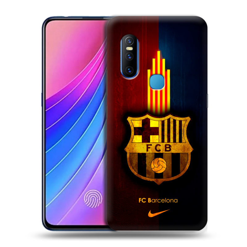 Пластиковый чехол на Vivo V15 с принтом Барселона Barcelona Пластиковый чехол на Vivo V15 с принтом Барселона Barcelona