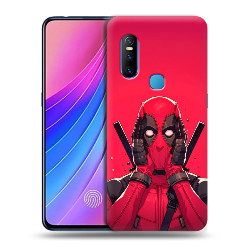 Пластиковый чехол на Vivo V15 с принтом Дедпул Deadpool Пластиковый чехол на Vivo V15 с принтом Дедпул Deadpool