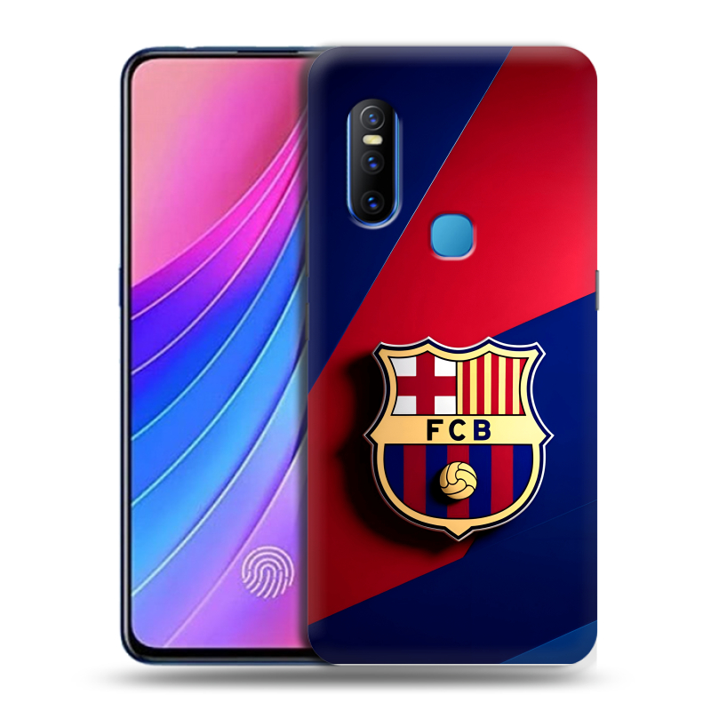 Пластиковый чехол на Vivo V15 с принтом Барселона Barcelona Пластиковый чехол на Vivo V15 с принтом Барселона Barcelona