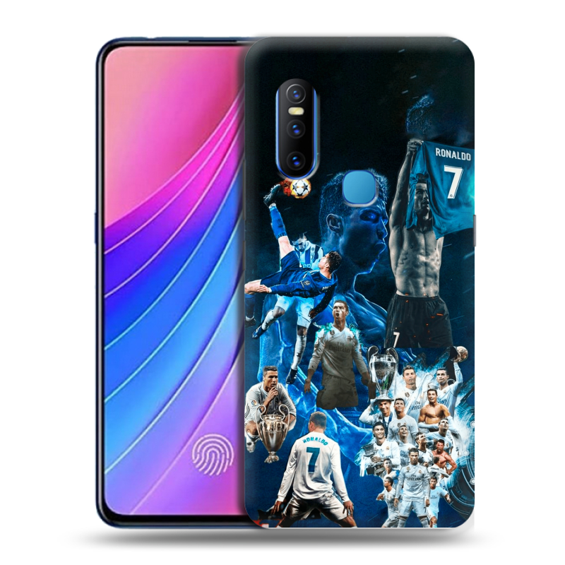 Пластиковый чехол на Vivo V15 с принтом Реал Роналдо Пластиковый чехол на Vivo V15 с принтом Реал Роналдо
