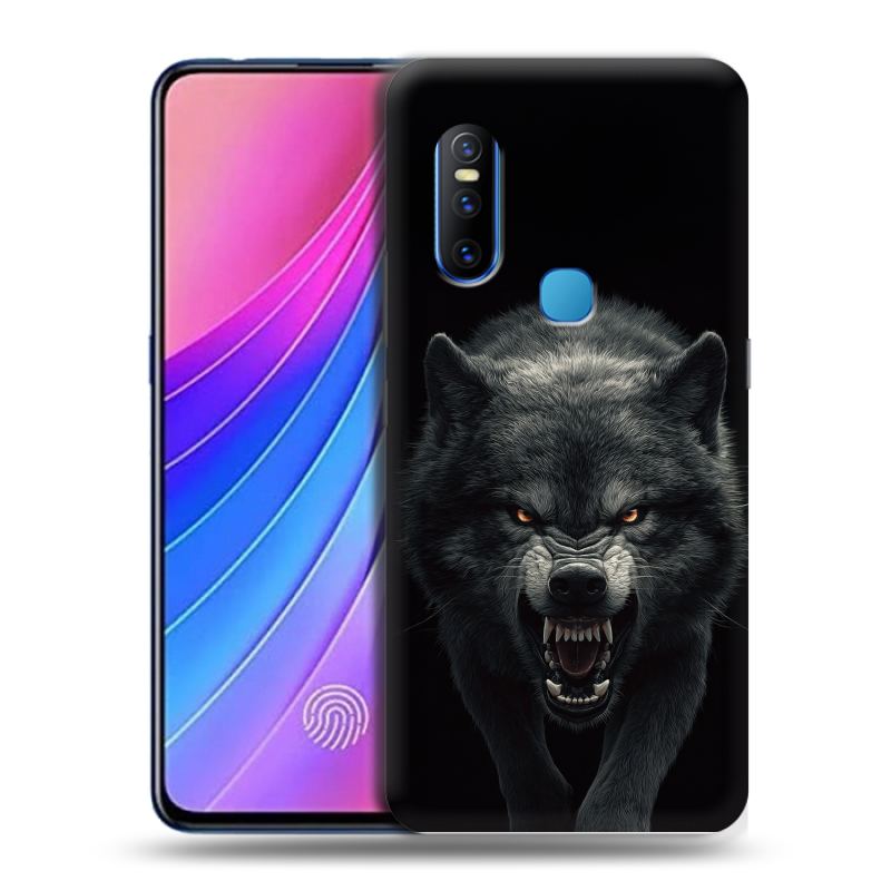Пластиковый чехол на Vivo V15 с принтом Волк Пластиковый чехол на Vivo V15 с принтом Волк