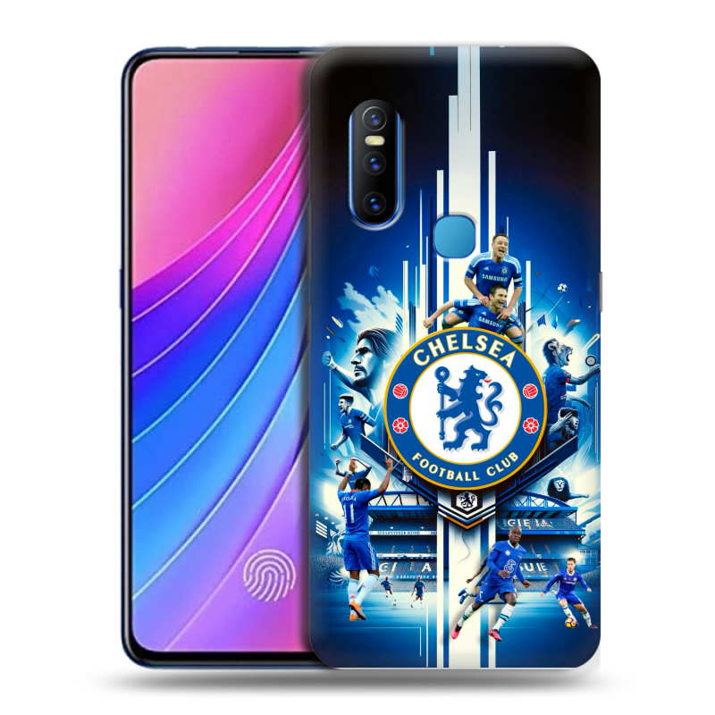 Пластиковый чехол на Vivo V15 с принтом Chelsea Челси Пластиковый чехол на Vivo V15 с принтом Chelsea Челси