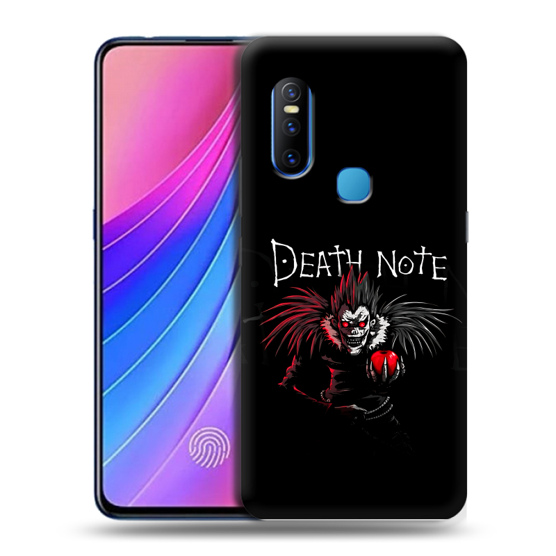 Пластиковый чехол на Vivo V15 с принтом Death note Тетрадь смерти Пластиковый чехол на Vivo V15 с принтом Death note Тетрадь смерти
