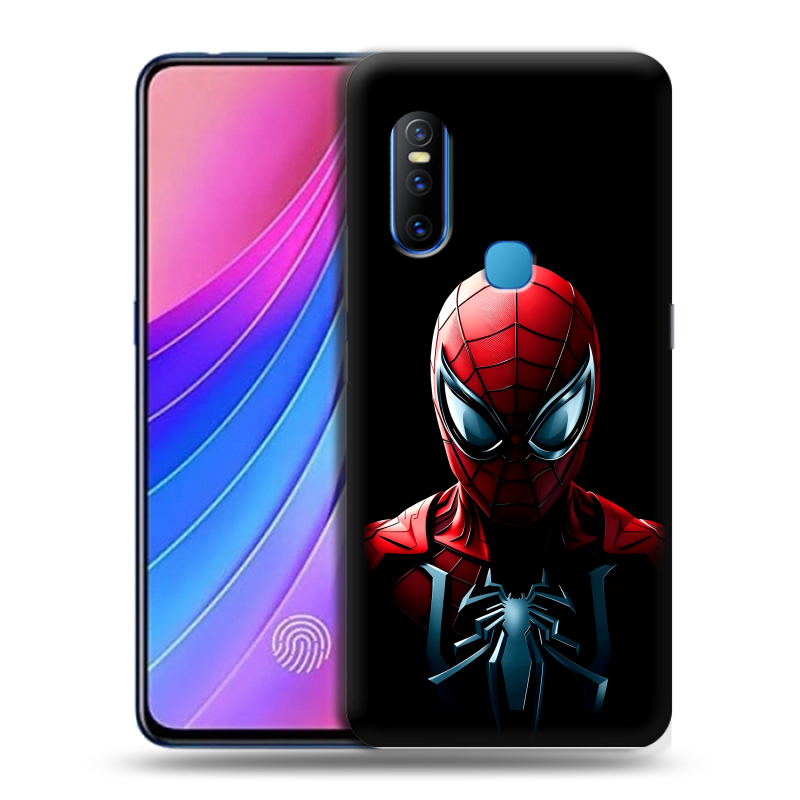 Пластиковый чехол на Vivo V15 с принтом Spiderman Человек паук Пластиковый чехол на Vivo V15 с принтом Spiderman Человек паук