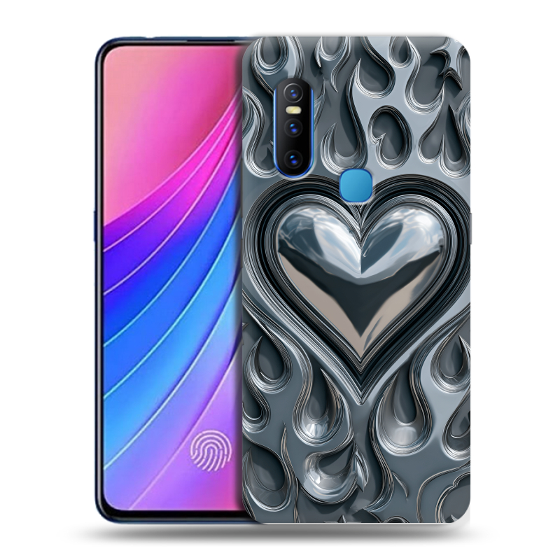 Пластиковый чехол на Vivo V15 с принтом Y2K Пластиковый чехол на Vivo V15 с принтом Y2K