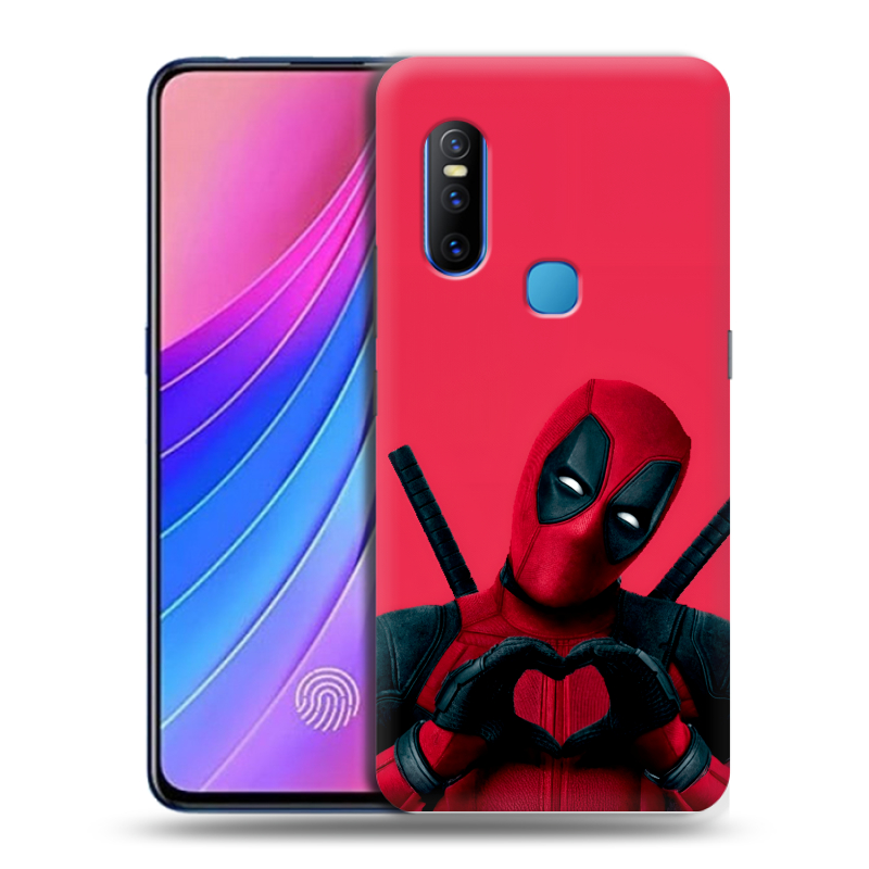 Пластиковый чехол на Vivo V15 с принтом Дедпул Deadpool Пластиковый чехол на Vivo V15 с принтом Дедпул Deadpool