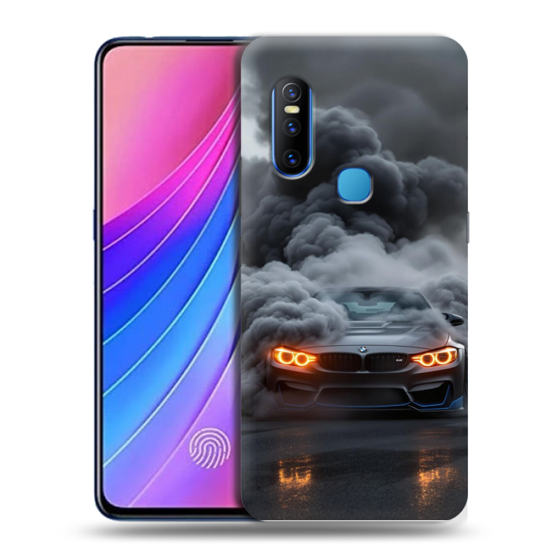 Пластиковый чехол на Vivo V15 с принтом BMW БМВ Пластиковый чехол на Vivo V15 с принтом BMW БМВ