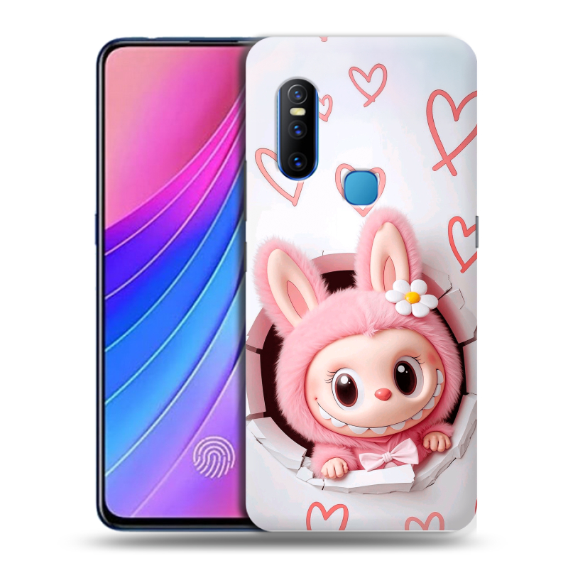 Силиконовый чехол на Vivo V15 с принтом Labubu Лабубу Силиконовый чехол на Vivo V15 с принтом Labubu Лабубу