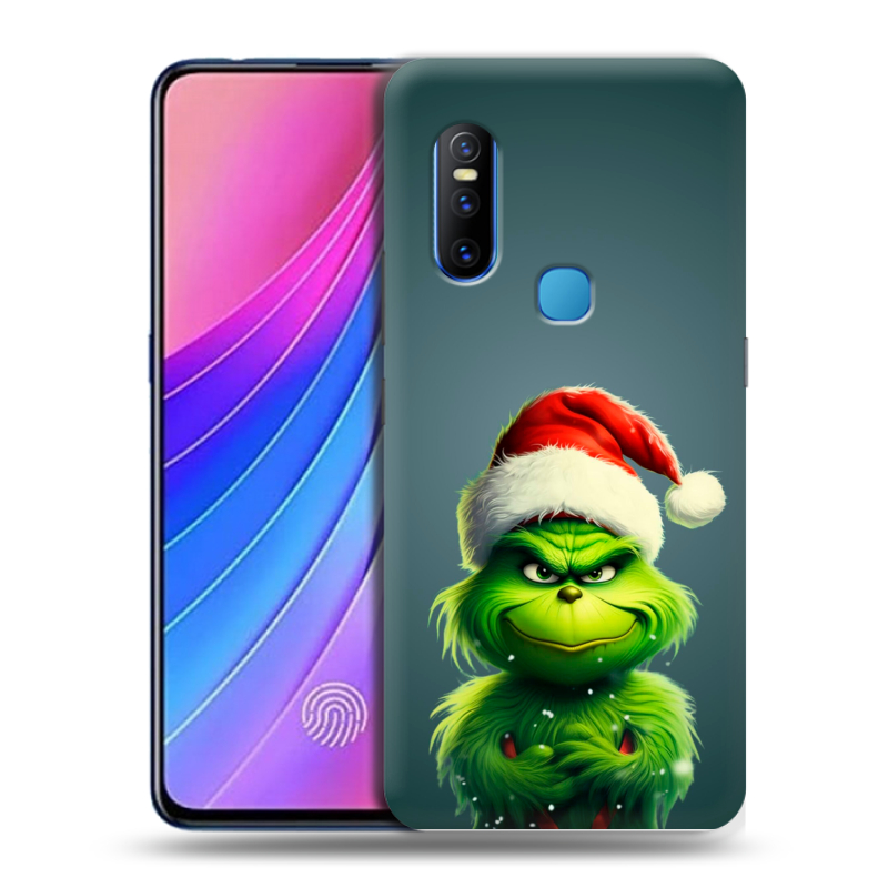 Пластиковый чехол на Vivo V15 с принтом Новый год Пластиковый чехол на Vivo V15 с принтом Новый год