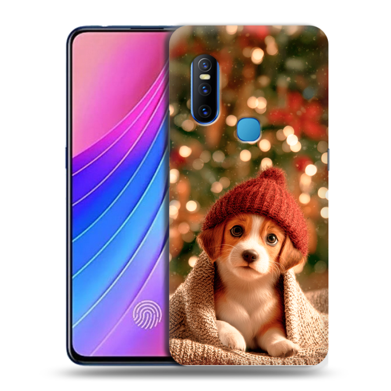 Пластиковый чехол на Vivo V15 с принтом Новый год Пластиковый чехол на Vivo V15 с принтом Новый год