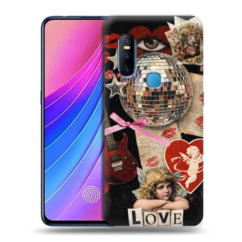 Силиконовый чехол на Vivo V15 с принтом для девочек Силиконовый чехол на Vivo V15 с принтом для девочек