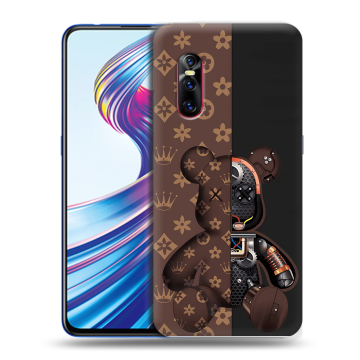 Силиконовый чехол на Vivo V15 Pro с принтом Луи робот