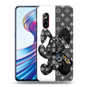 Силиконовый чехол на Vivo V15 Pro с принтом Луи робот