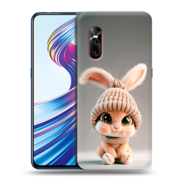 Силиконовый чехол на Vivo V15 Pro с принтом Кролик