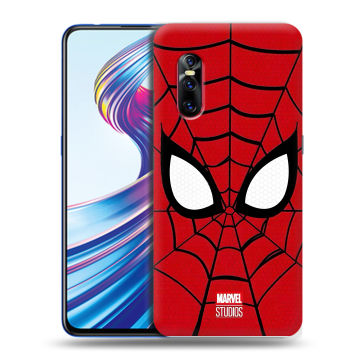 Силиконовый чехол на Vivo V15 Pro с принтом человек паук spiderman