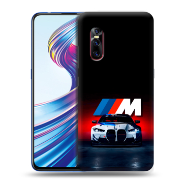 Силиконовый чехол на Vivo V15 Pro с принтом БМВ BMW