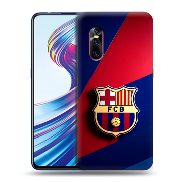 Силиконовый чехол на Vivo V15 Pro с принтом Барселона Barcelona