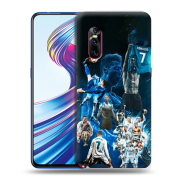Силиконовый чехол на Vivo V15 Pro с принтом Реал Роналдо