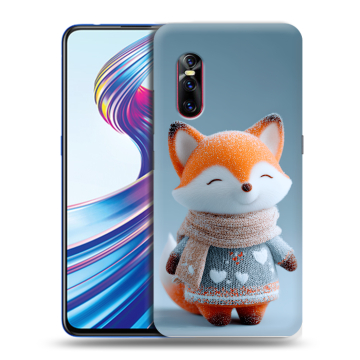 Силиконовый чехол на Vivo V15 Pro с принтом Лиса