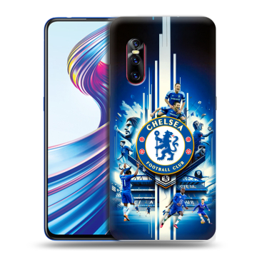 Силиконовый чехол на Vivo V15 Pro с принтом Chelsea Челси