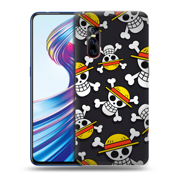 Силиконовый чехол на Vivo V15 Pro с принтом One Piece Ван Пис