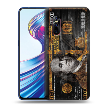 Силиконовый чехол на Vivo V15 Pro с принтом Доллар деньги