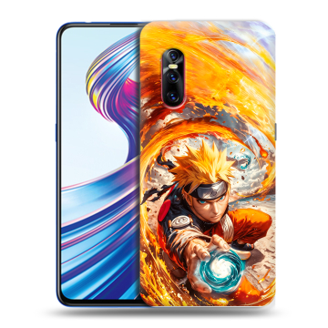 Силиконовый чехол на Vivo V15 Pro с принтом Аниме Наруто Naruto