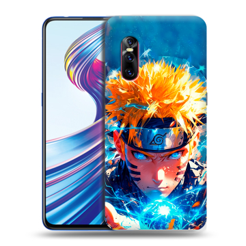 Силиконовый чехол на Vivo V15 Pro с принтом Аниме Наруто Naruto
