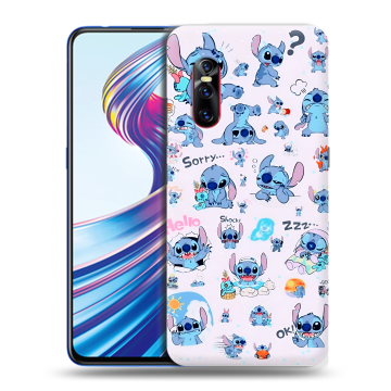 Силиконовый чехол на Vivo V15 Pro с принтом Лило и Стич