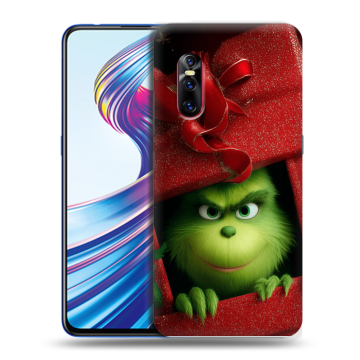 Силиконовый чехол на Vivo V15 Pro с принтом Новый год