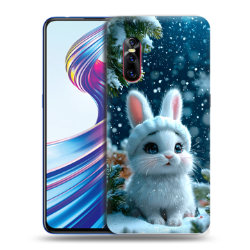 Силиконовый чехол на Vivo V15 Pro с принтом Новый год