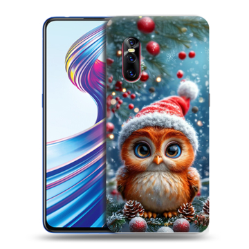 Силиконовый чехол на Vivo V15 Pro с принтом Новый год