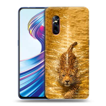 Силиконовый чехол на Vivo V15 Pro с принтом женский
