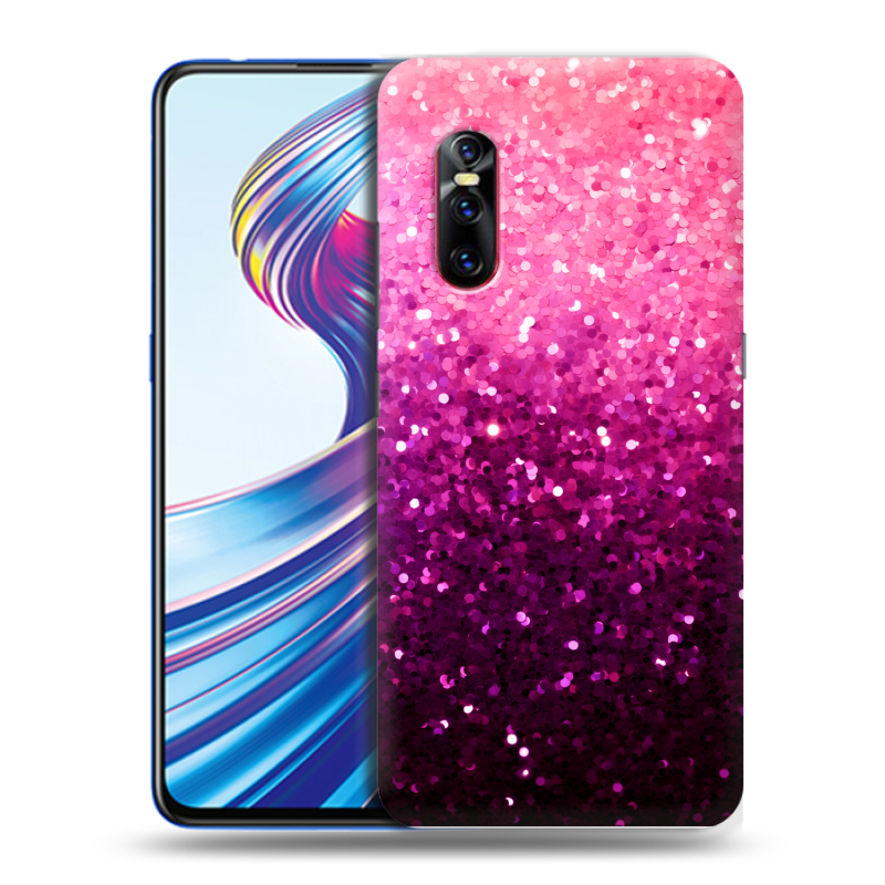 Силиконовый чехол на Vivo V15 Pro с принтом Блестки Силиконовый чехол на Vivo V15 Pro с принтом Блестки