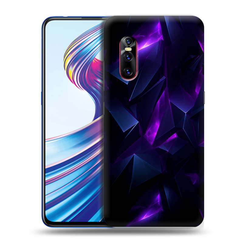 Пластиковый чехол на Vivo V15 Pro с принтом Абстракиция Пластиковый чехол на Vivo V15 Pro с принтом Абстракиция
