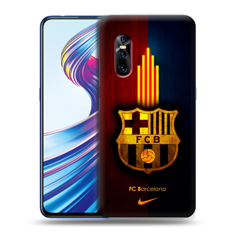 Силиконовый чехол на Vivo V15 Pro с принтом Барселона Barcelona Силиконовый чехол на Vivo V15 Pro с принтом Барселона Barcelona