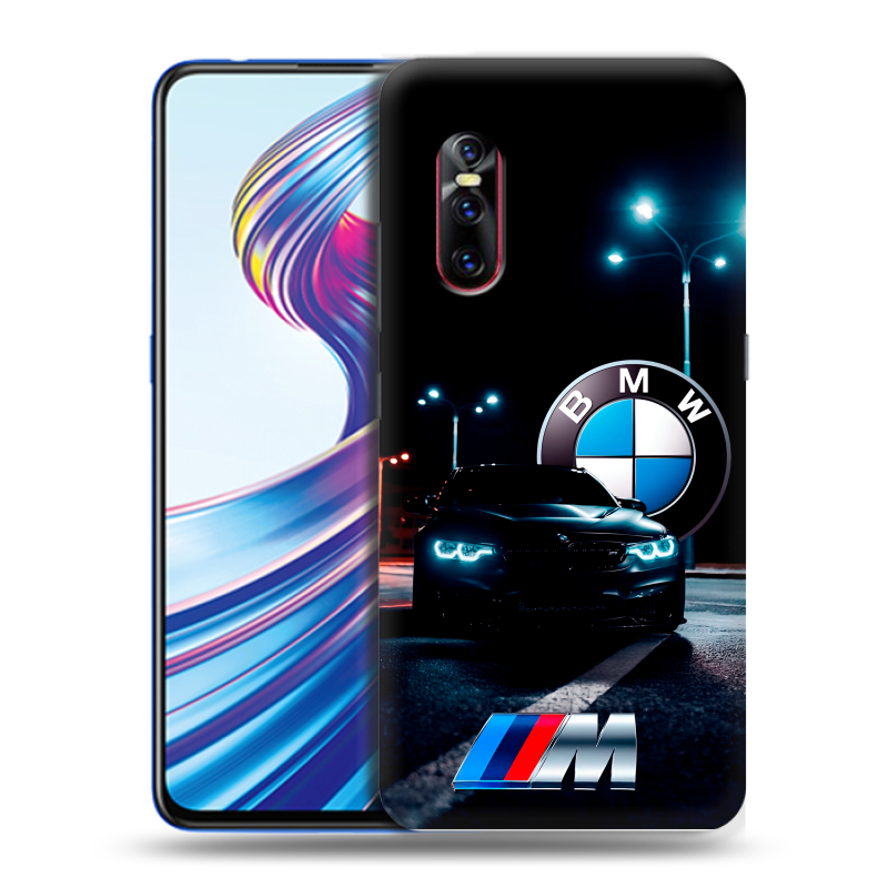 Силиконовый чехол на Vivo V15 Pro с принтом БМВ BMW Силиконовый чехол на Vivo V15 Pro с принтом БМВ BMW