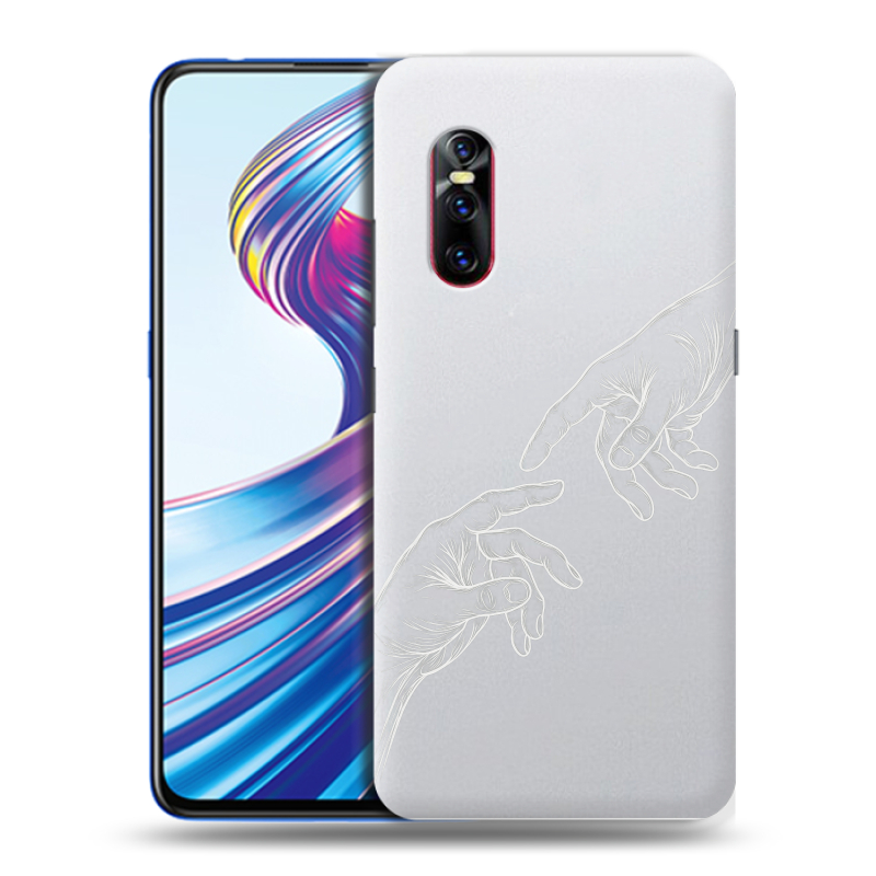 Силиконовый чехол на Vivo V15 Pro с принтом Сотворение мира Силиконовый чехол на Vivo V15 Pro с принтом Сотворение мира