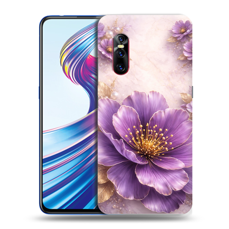Пластиковый чехол на Vivo V15 Pro с принтом женский Пластиковый чехол на Vivo V15 Pro с принтом женский
