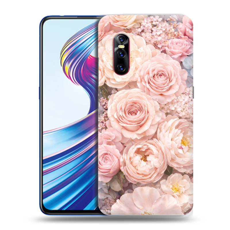 Силиконовый чехол на Vivo V15 Pro с принтом женский Силиконовый чехол на Vivo V15 Pro с принтом женский