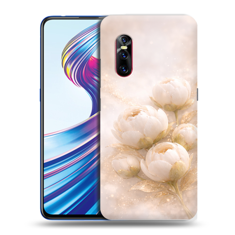 Пластиковый чехол на Vivo V15 Pro с принтом женский Пластиковый чехол на Vivo V15 Pro с принтом женский