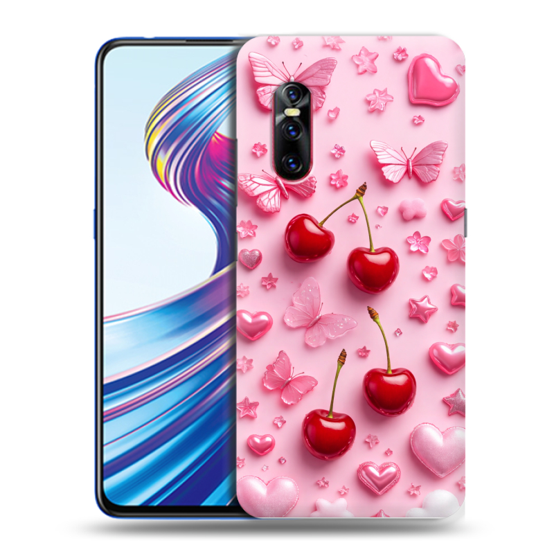 Пластиковый чехол на Vivo V15 Pro с принтом для девочек Пластиковый чехол на Vivo V15 Pro с принтом для девочек