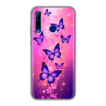 Силиконовый чехол на Huawei Honor 10i с принтом Бабочки