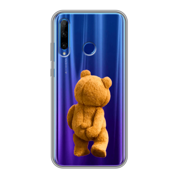 Силиконовый чехол на Huawei Honor 10i с принтом Медведь